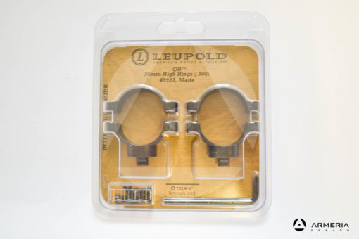 Supporti ad anello Leupold QR quick release Rings 30 mm high (.900) matte #49933-0
