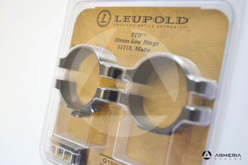 Supporti ad anello Leupold STD Standard Rings 30 mm low matte #51718-1
