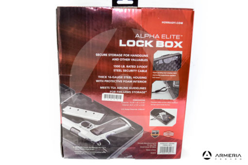 Cassetta di sicurezza Hornady Alpha Elite Lock Box 98153