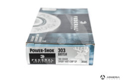 Federal Power Shok calibro 303 British 180 grani Speer HOT-COR SP 20 cartucce