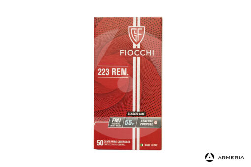 Fiocchi Classic line calibro 223 Remington 55 grani FMJ - 50 pezzi