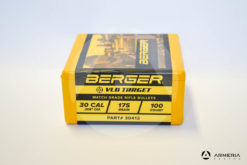 Palle ogive Berger VLD Target calibro 30 - 175 grani - 100 pezzi -1
