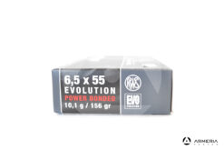 RWS Evolution Power Bonded calibro 6.5x55 156 grani - 20 cartucce macro