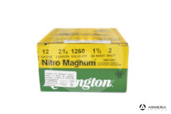 Remington Nitro Magnum calibro 12 - 1260 FPS - Piombo 2 - 25 cartucce macro