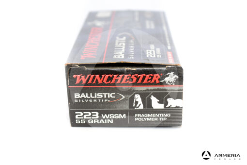 Winchester Ballistic SilverTip calibro 223 WSSM 55 grani 20 cartucce