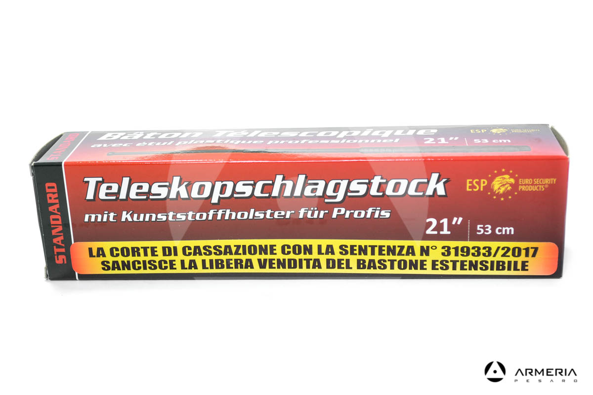 Bastone telescopico estensibile ESP 53 cm legale