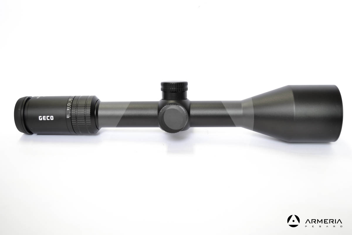 Cannocchiale Ottica da puntamento Geco 3,5-18x56i Reticolo 4 Dot Illuminato