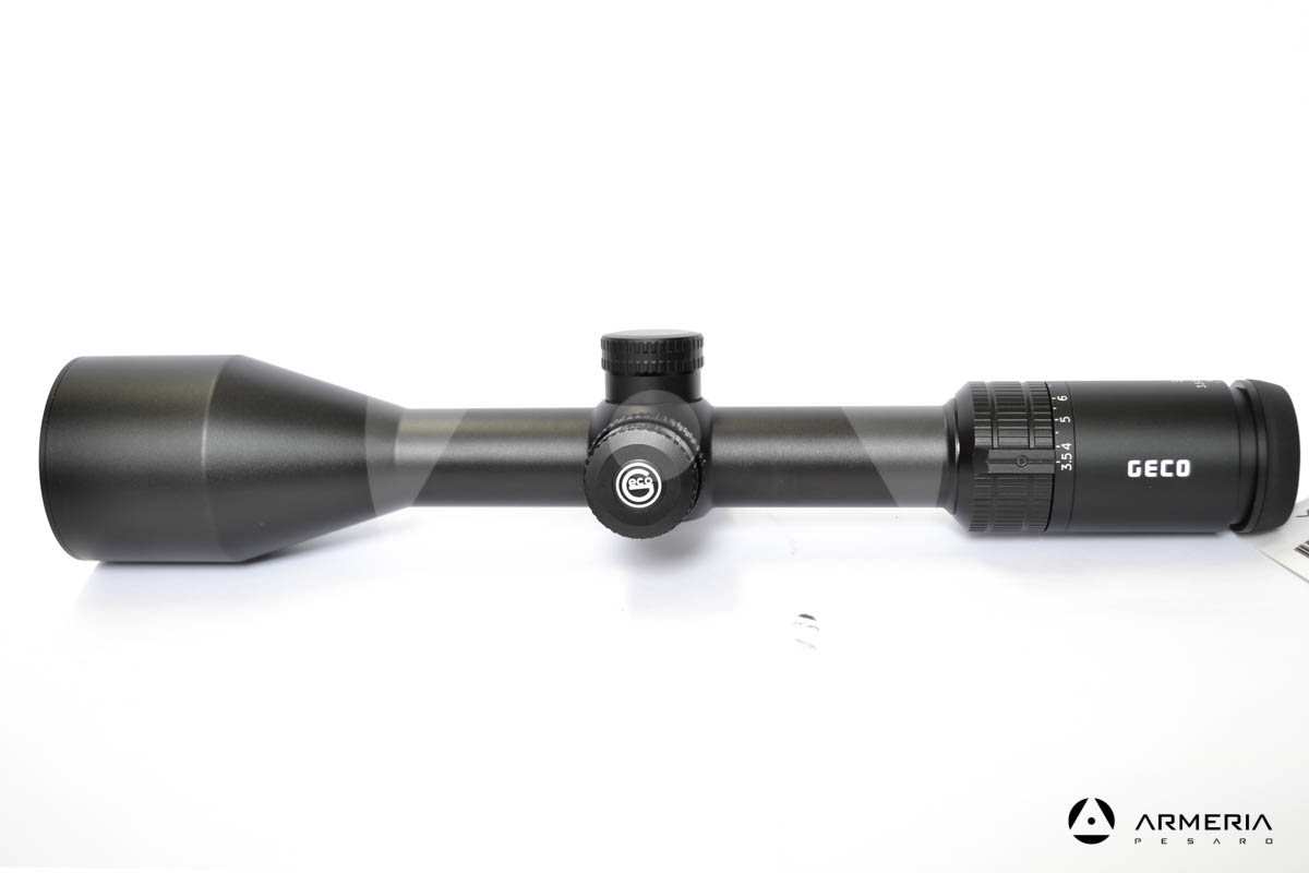 Cannocchiale Ottica da puntamento Geco 3,5-18x56i Reticolo 4 Dot Illuminato lato