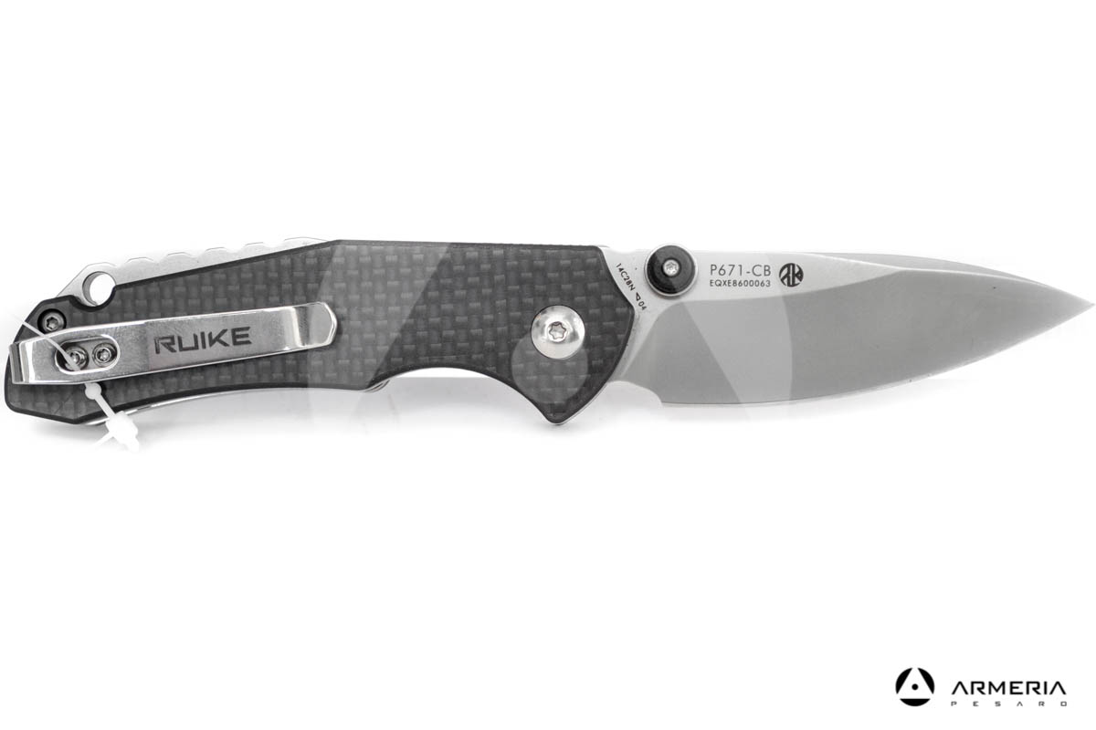 Coltello Ruike a lama pieghevole in acciaio 7cm P671-CB