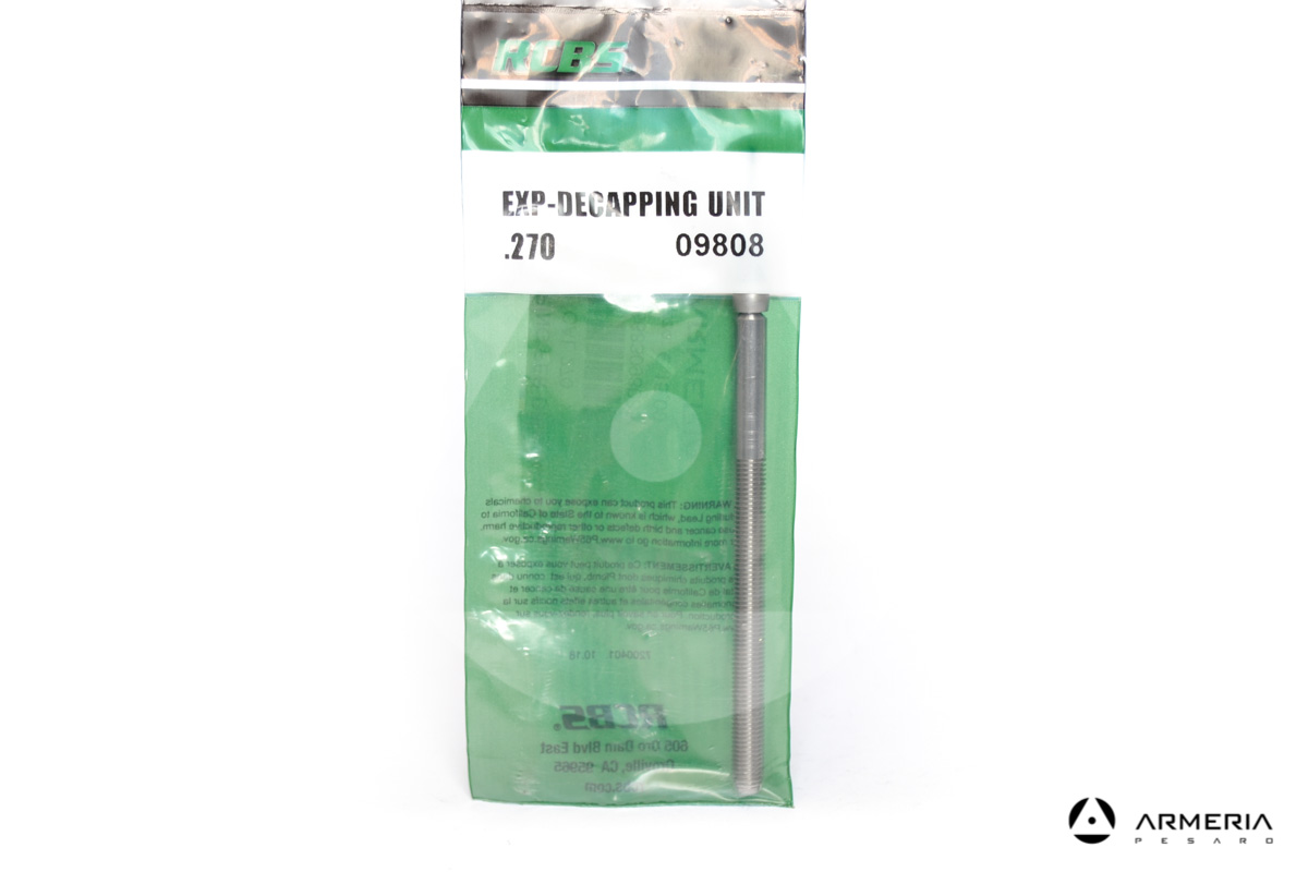 Decapsulatore Exp-decapping unit 270 RCBS #09808