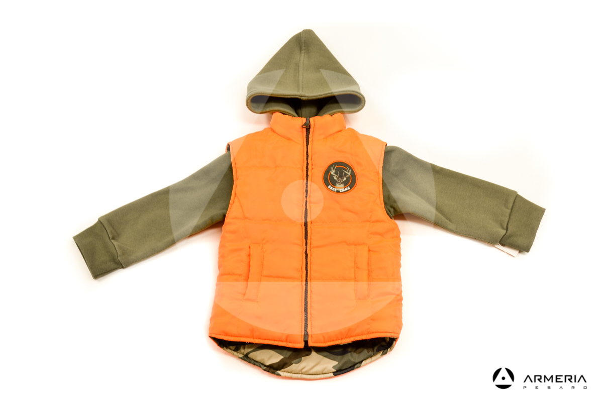 Giacca Gilet da bambino Esse Emme con felpa taglia XS