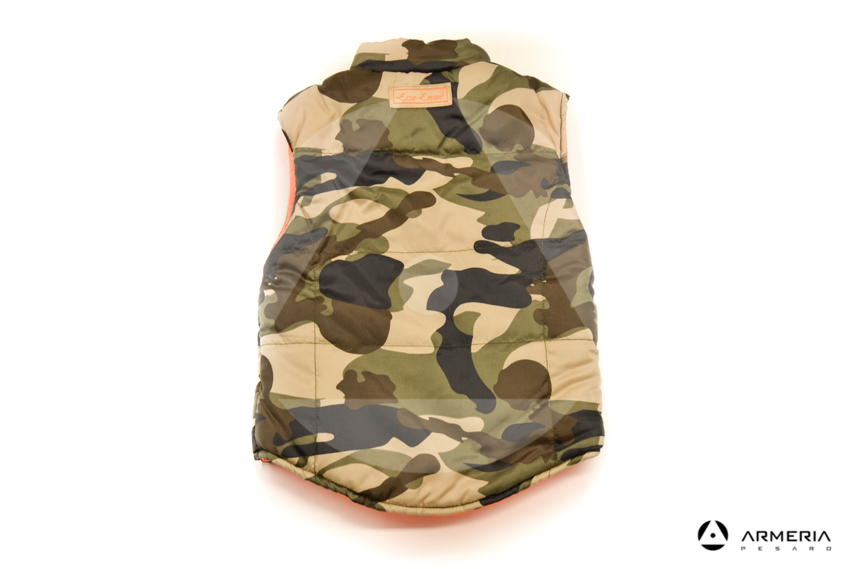 Giacca Gilet da bambino Esse Emme con felpa taglia XS gilet fluo retro
