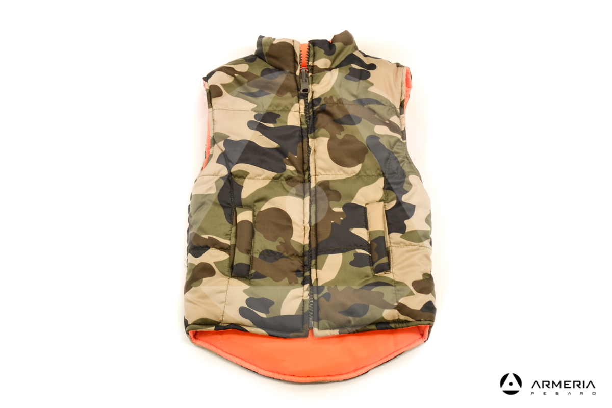 Giacca Gilet da bambino Esse Emme con felpa taglia XS gilet camo