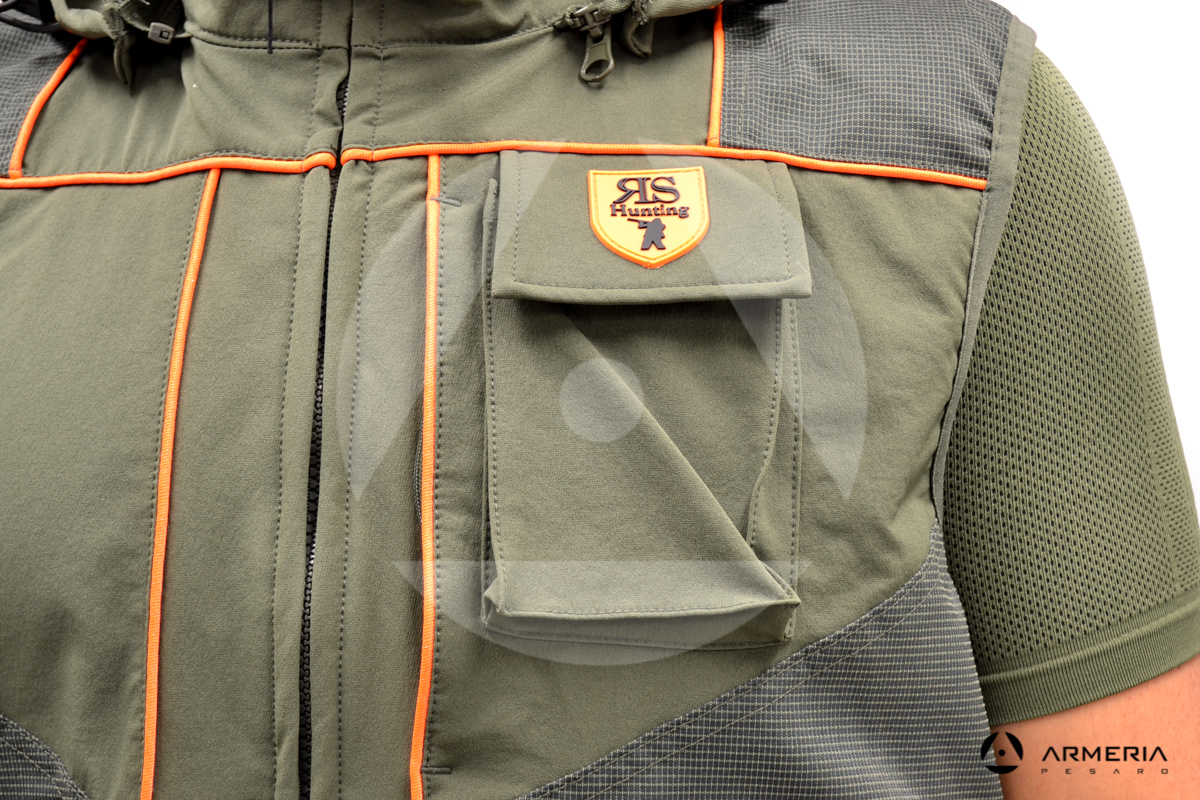 Gilet da caccia RS Hunting LV600 verde taglia XL macro