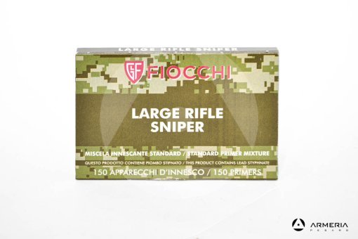 Inneschi Fiocchi Large Rifle Sniper - 150 pezzi