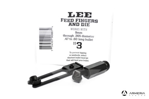 Lee feed fingers and Die #3 calibro 9mm