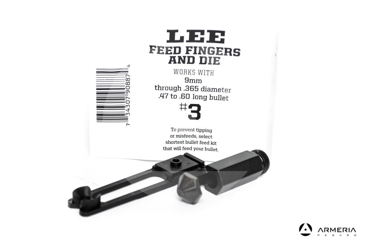 Lee feed fingers and Die #3 calibro 9mm - Armeria Pesaro