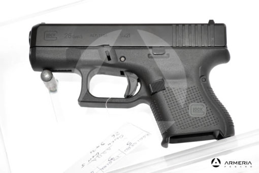Pistola semiautomatica Glock modello 26 Gen 5 calibro 9x21 canna 3,5"