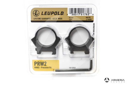Supporti ad anello Leupold PRW2 Precision fit slitta Weaver - 30 mm low matte #174083
