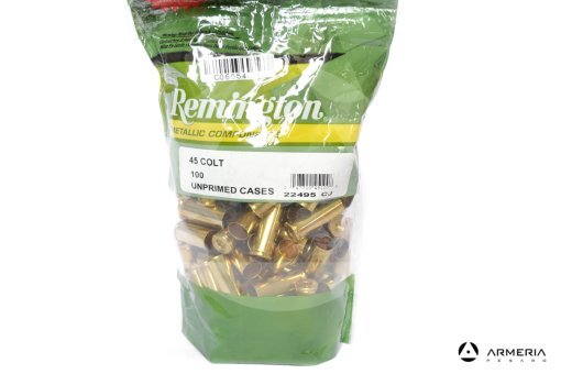 Bossoli Remington calibro 45 Colt - Unprimed Cases - 100 pezzi #22495