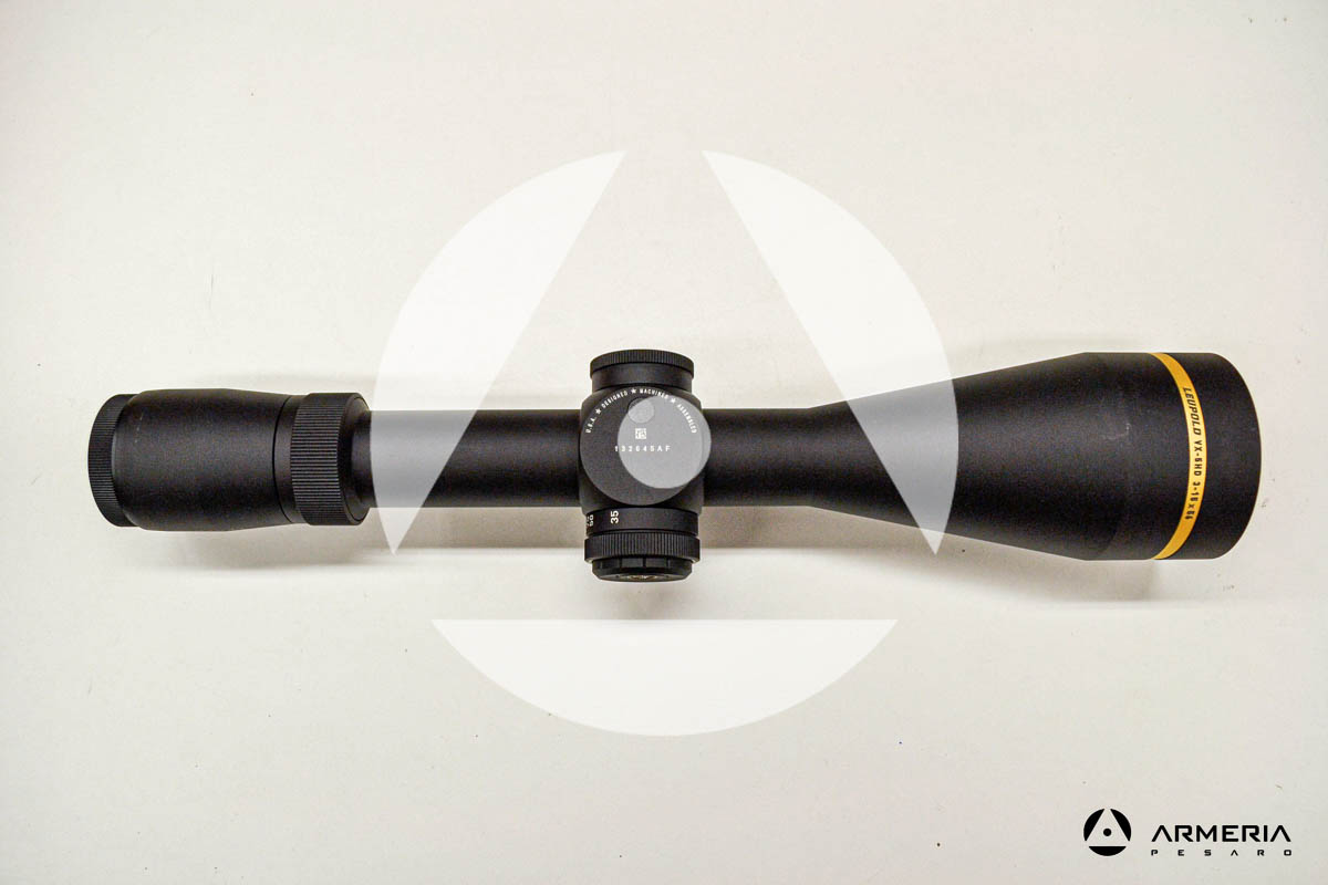 Cannocchiale Ottica da puntamento Leupold VX-5HD 3-15x56 CDS-ZL2 Metric 30mm Side Focus FireDot Duplex fondo