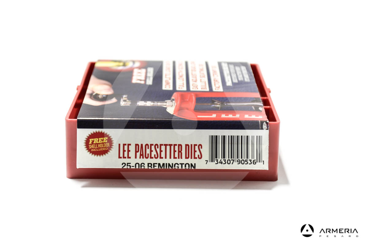 Dies Lee Reloading calibro 25-06 Remington - Shell Holder omaggio