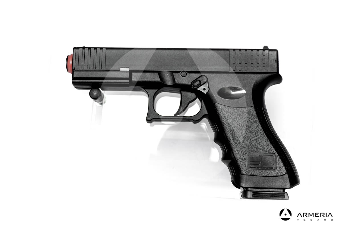 Pistola di difesa personale GD Geisler Defence al peperoncino lato