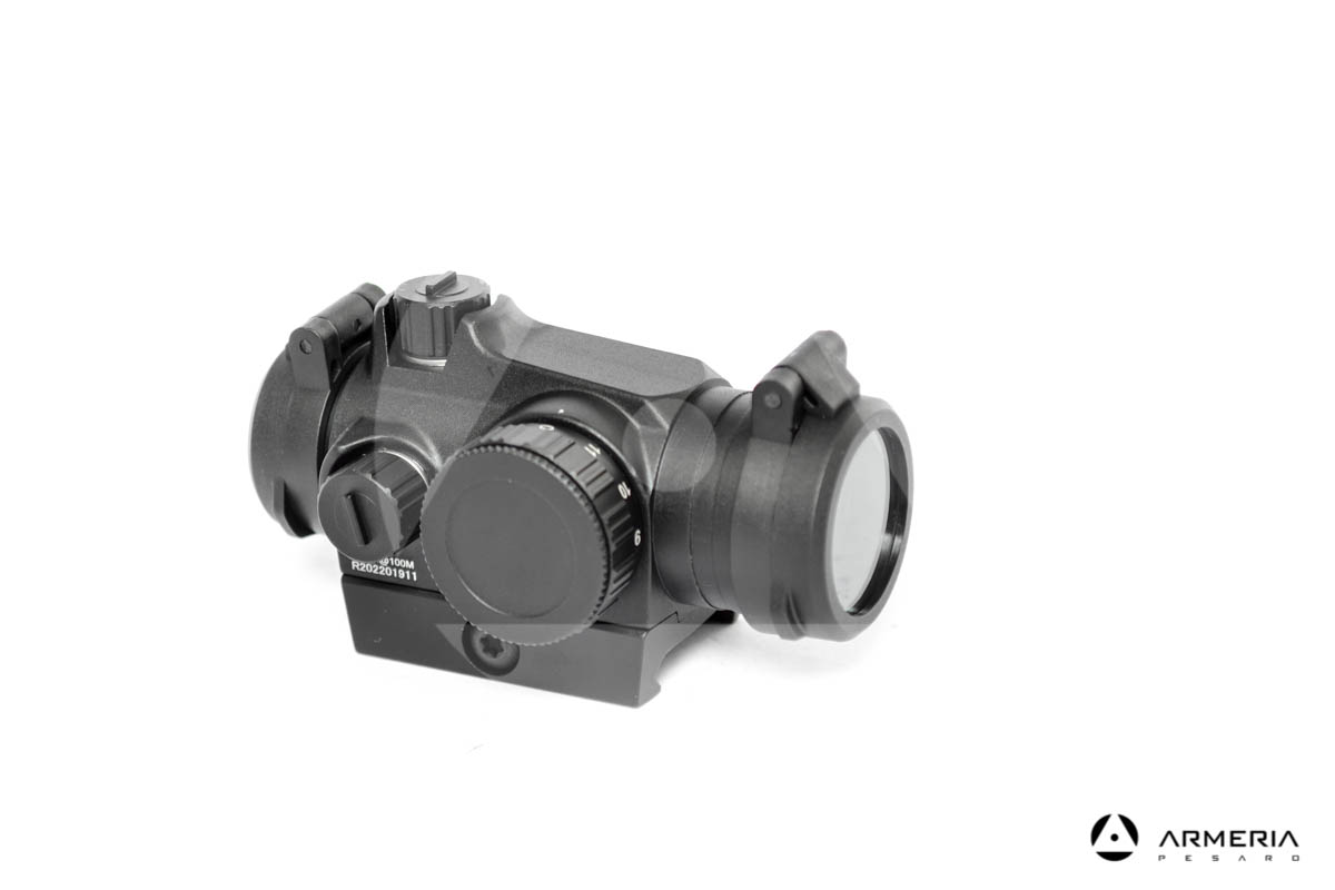 Punto rosso puntatore Geco 1x20 Gen II 2 Moa Red Dot lato