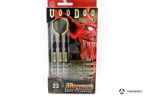 Set 3 Dardi Voodoo SteelTip Harrows - 23 grammi