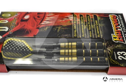 Set 3 Dardi Voodoo SteelTip Harrows 23 grammi