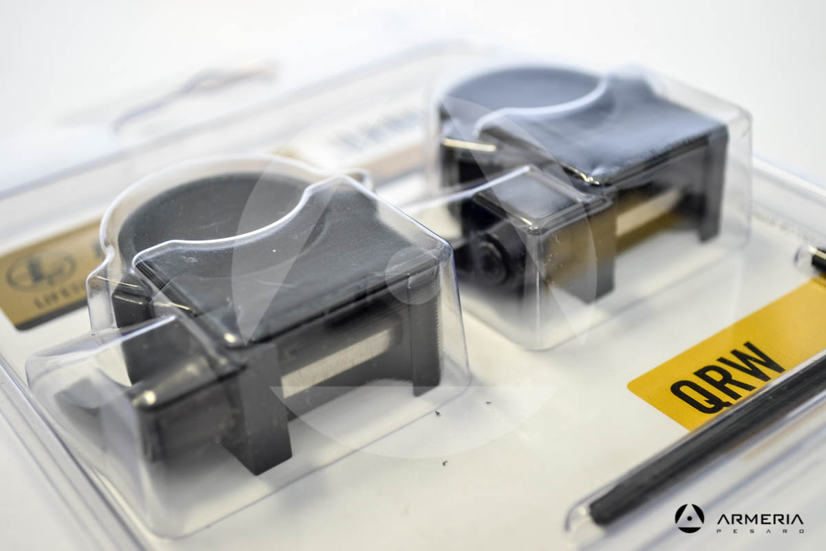 Supporti ad anello Leupold QRW slitta Weaver 1" gloss medium 49855