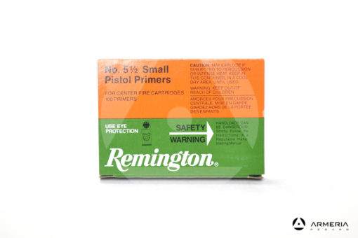 Inneschi Remington Small Pistol Primers numero 5 1/2 - 100 pezzi