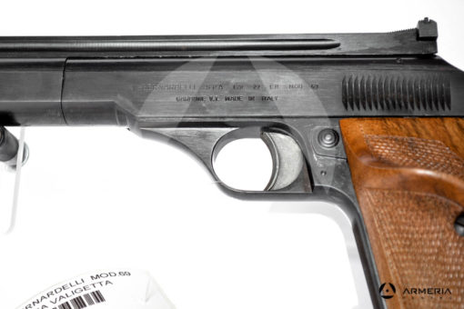 Pistola semiautomatica Bernardelli modello 69 calibro 22 LR Sportiva -- Canna 6"