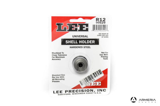 Shell Holder Lee R12 universale per pressa #90529