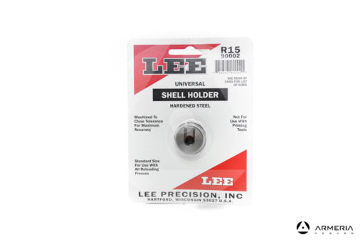 Shell Holder Lee R15 universale per pressa #90002
