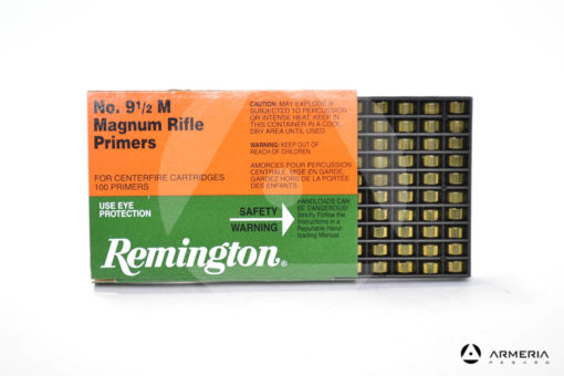 Inneschi Remington Magnum Rifle Primers numero 9 1/2 M - 100 pz