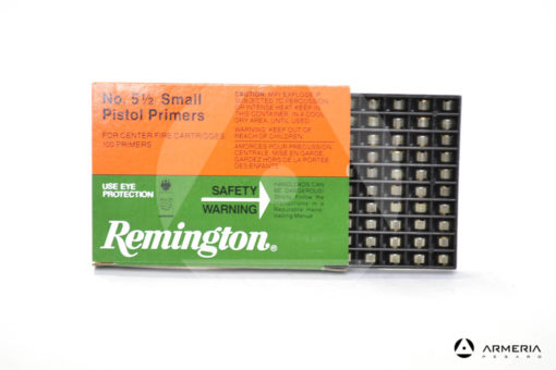 Inneschi Remington Small Pistol Primers numero 5 1/2 - 100 pz