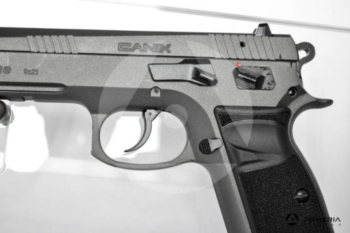 Pistola semiautomatica Canik modello P120 Tungsten calibro 9x21 Sportiva - Canna 5" mod