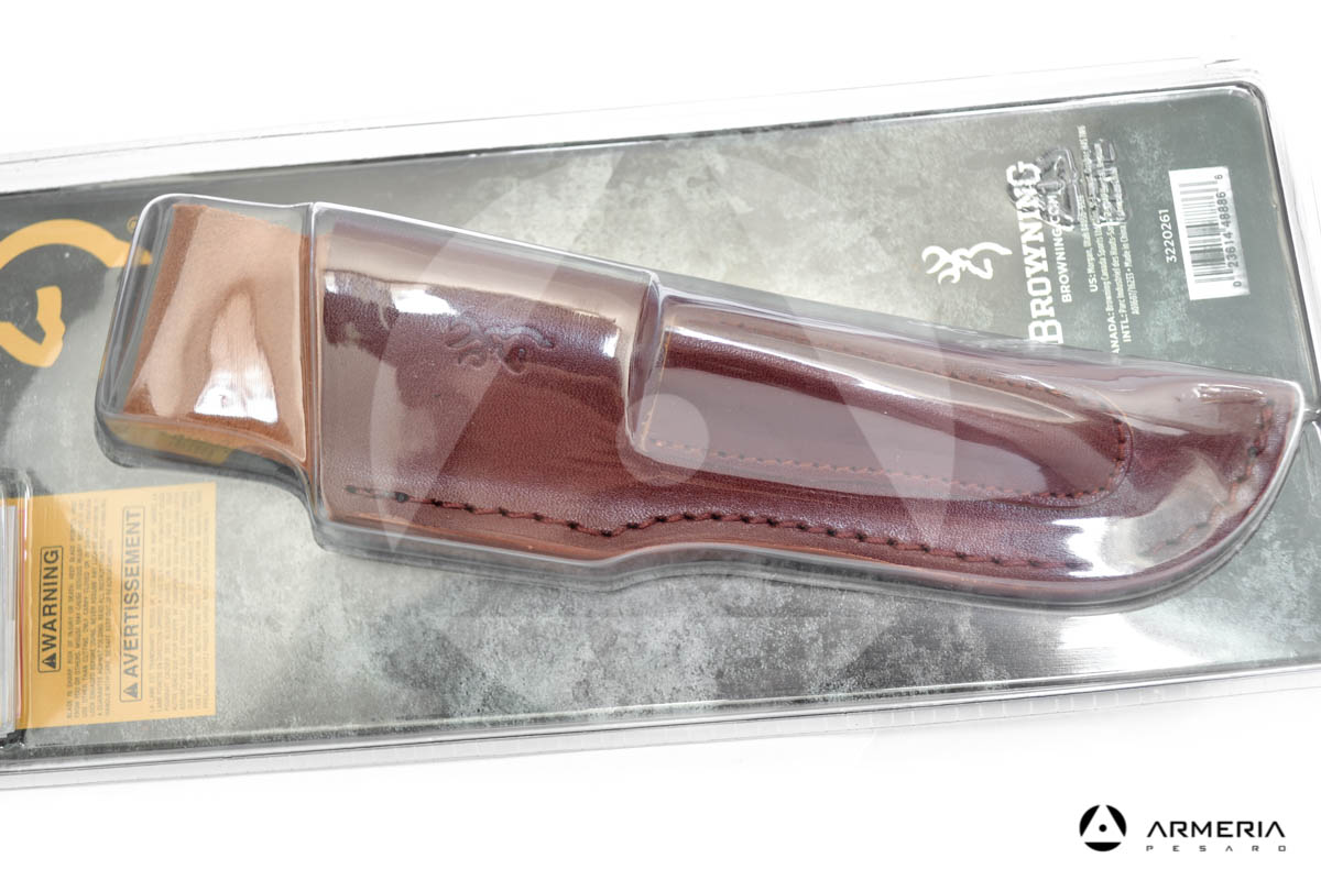 Coltello Browning Bush Craft Ignite a lama fissa 10cm fodero