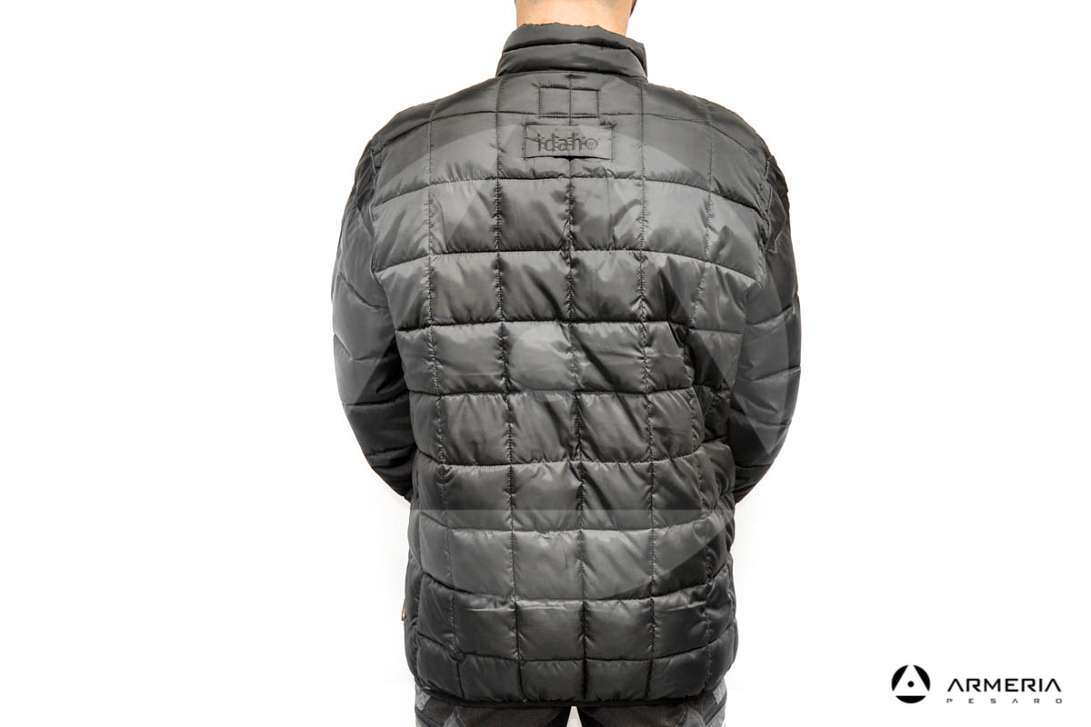 Giacca leggera Idaho nera taglia XXL tascabile retro