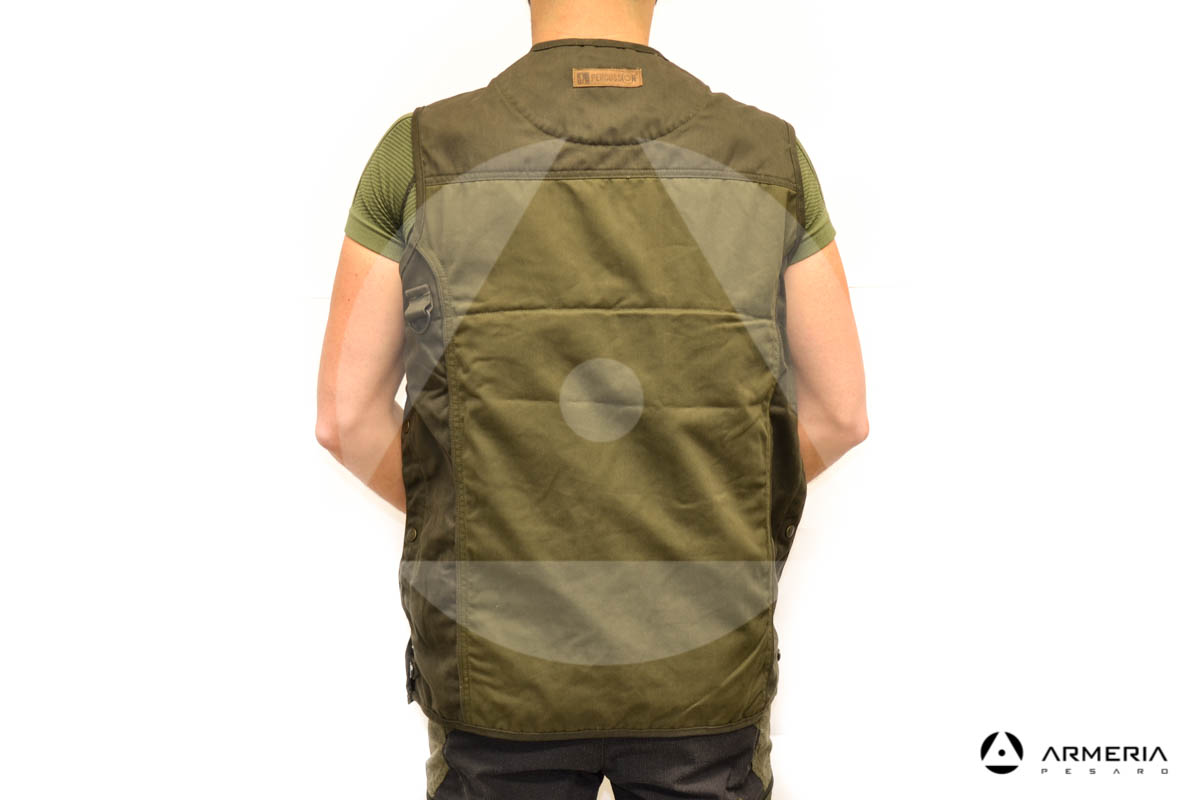 Gilet Percussion Tradition taglia M caccia retro