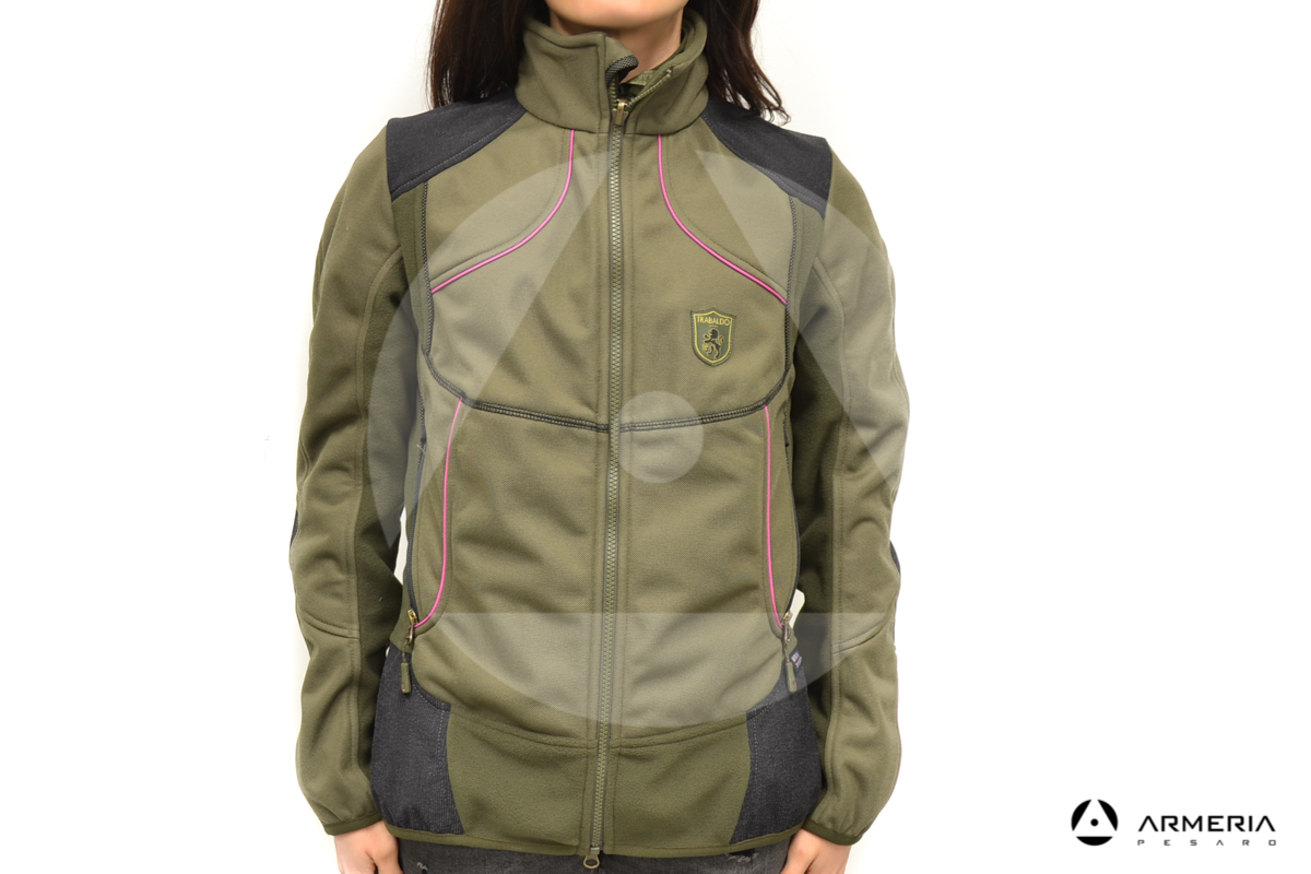 Maglia a zip felpata da donna Trabaldo Hydra taglia M