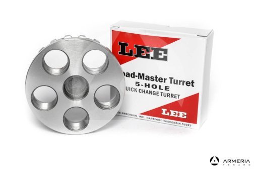 Torretta Lee Load Master Turret a 5 fori per pressa Quick Change Turret