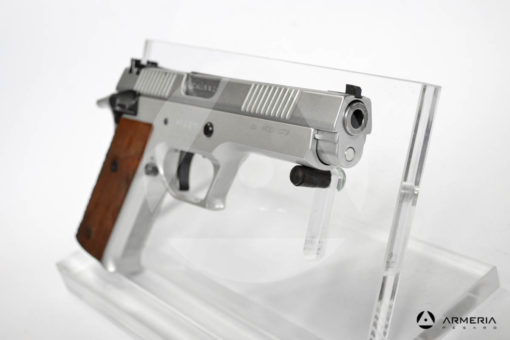 Pistola semiautomatica Pardini modello GT9 calibro 9x21 Sportiva - Canna 5" mirino