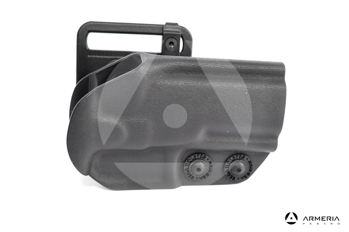 Fondina Vega Holster nera per pistola aria compressa Umarex Walther PPQ - P99Q