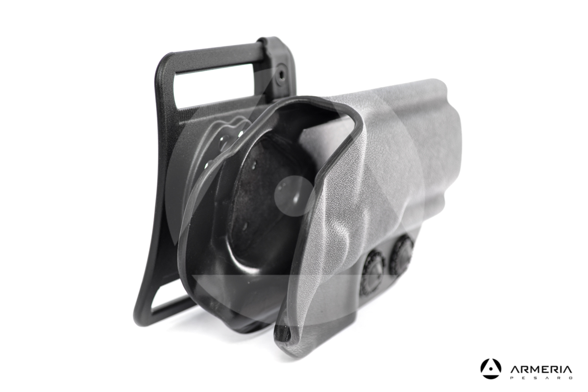 Fondina Vega Holster nera per pistola aria compressa Umarex Walther PPQ - P99Q interno