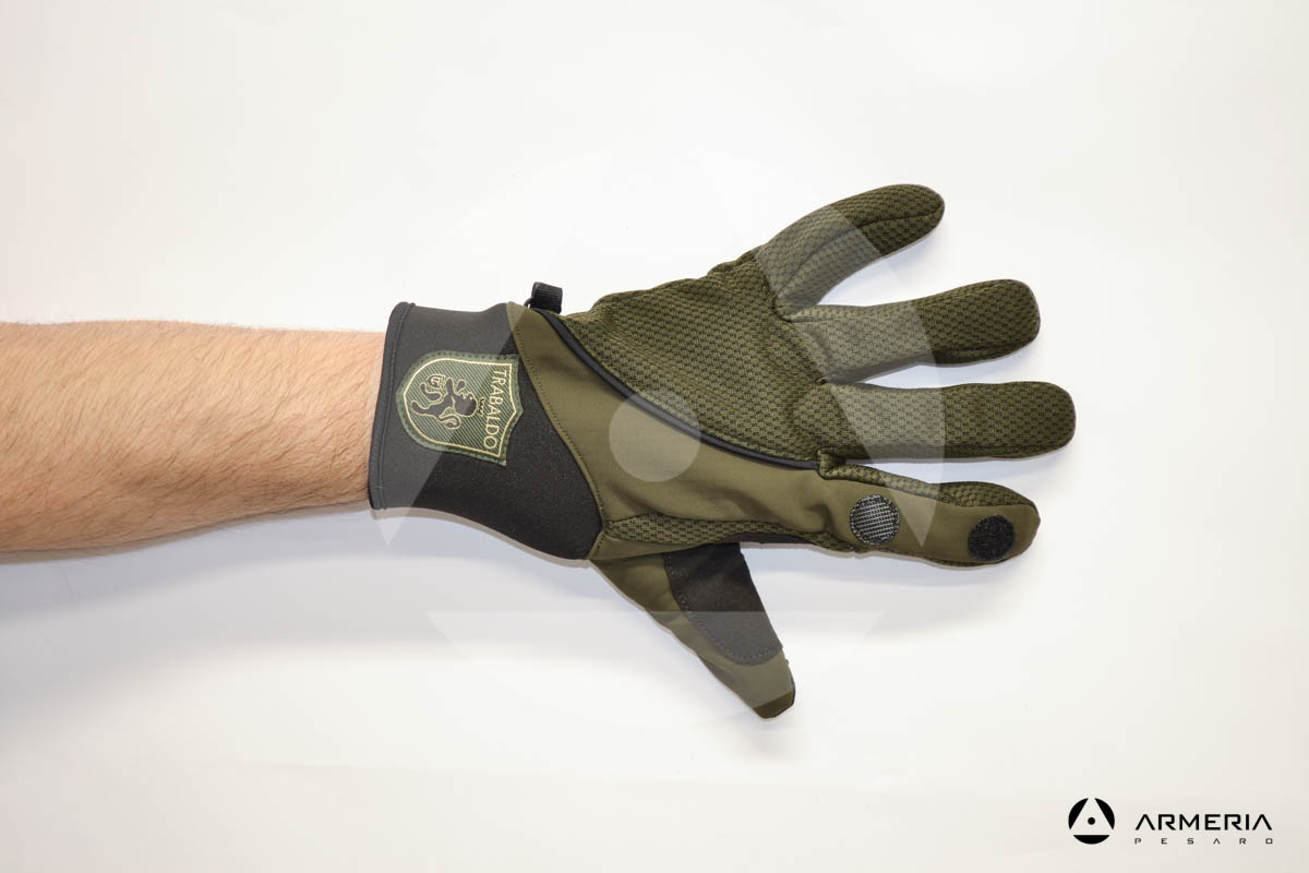 Guanti antivento traspiranti Trabaldo Snake Pro taglia XL dorso