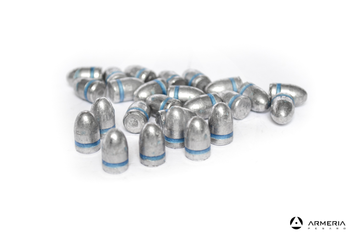 Palle ogive Romana Metalli calibro 9 - 124 grani RN - 1000 pezzi