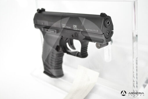 Pistola Walther Umarex modello CPS calibro 4,5 ad aria compressa di libera vendita mirino