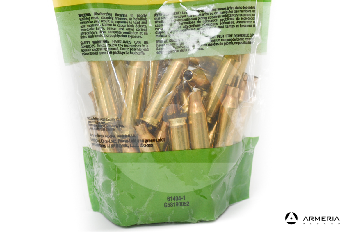 Bossoli Remington calibro 243 Win - Unprimed Cases - 50 pz